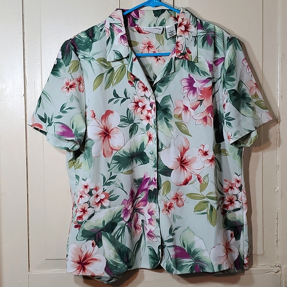 Alfred Dunner Jackets & Blazers - Alfred Dunner Floral Jacket